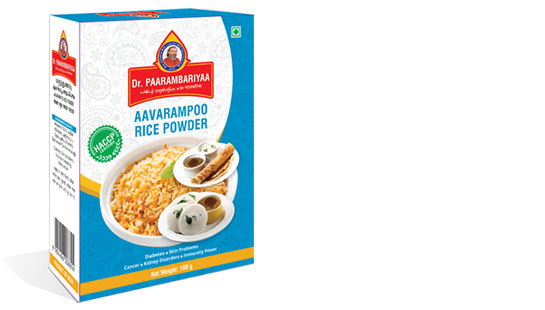 Aavaarampoo Rice Powder - Dr Paarambariyaa Herbal Products
