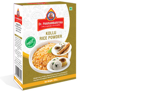 Kollu Rice Powder - Dr Paarambariyaa Herbal Products